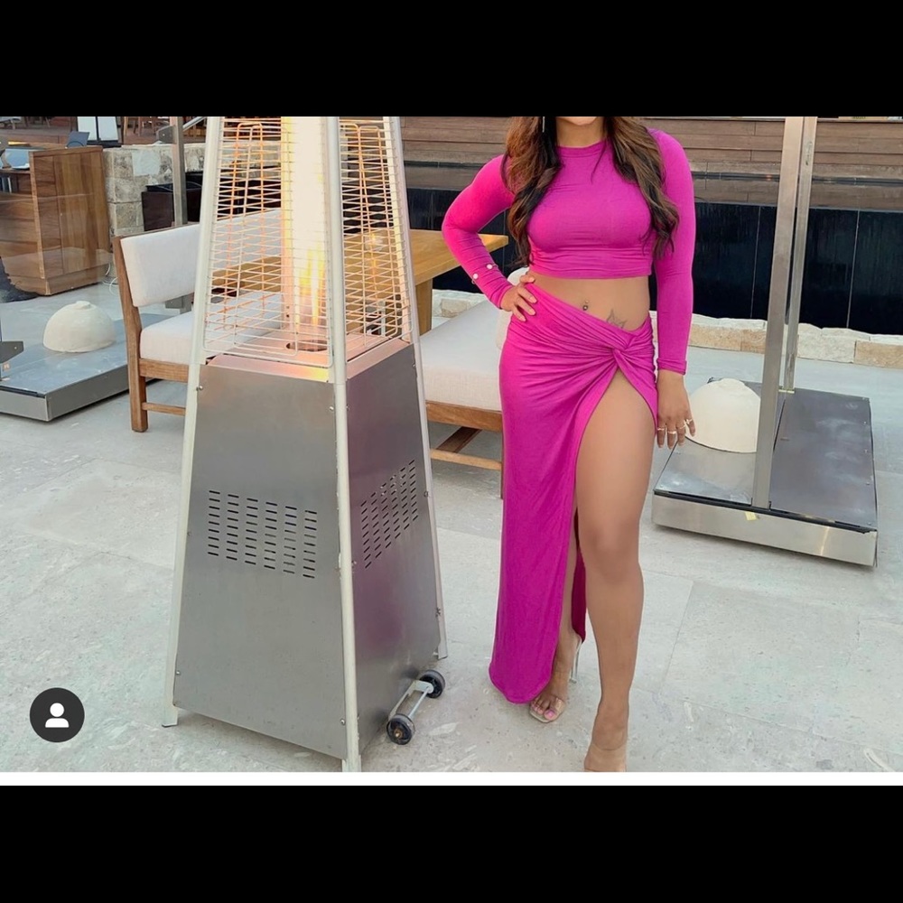 JLUXLABEL - two piece skirt set